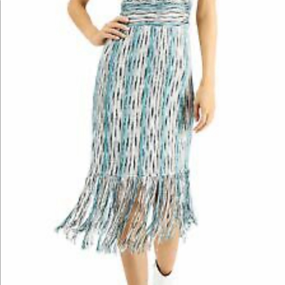 I.N.C International Concepts Nomad I dress in Teal Sea.